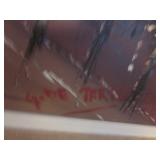 Listed Art Oils, Prints, Lithographs & Artist Proofs  