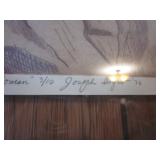 Listed Art Oils, Prints, Lithographs & Artist Proofs  