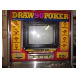 Vintage Draw 90 Poker Machine 