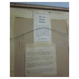 Al Robi Original Wood Cut Art  