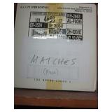 Match Book Collection 