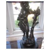 Tiffany Style Bronze Lamp 