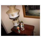 Vintage Hurricane Lamps 
