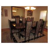 Quintessential Home Furnishings Giorgio Collection Dining Room Italy Brazilian Snake wood Dining Roo Quintessential Home Furnishings Giorgio Collection Dining Room Italy Brazilian Snake wood Dining Roo