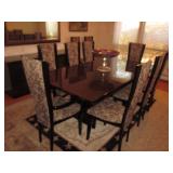 Quintessential Home Furnishings Giorgio Collection Dining Room Italy Brazilian Snake wood Dining Roo Quintessential Home Furnishings Giorgio Collection Dining Room Italy Brazilian Snake wood Dining Roo