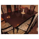 Quintessential Home Furnishings Giorgio Collection Dining Room Italy Brazilian Snake wood Dining Roo Quintessential Home Furnishings Giorgio Collection Dining Room Italy Brazilian Snake wood Dining Roo
