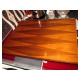 1958 Ebony Harlequin Dining Room Table 1958 Ebony Harlequin Dining Room Table