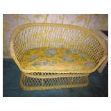 Wicker Bench Wicker Bench