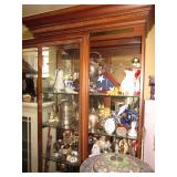 Stunning Easy Access Front Slide Lighted Display Cabinet 