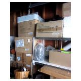 Garage Full New In Boxes Lamps and more 