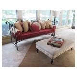 Hand Made Iron 8Ft Bench 