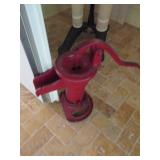 Industrial Red Cast Iron Water Pump 