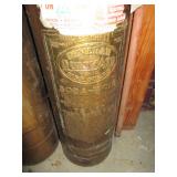 Two General Quick Aid Fire Guard Fire Extinguisher Vintage Brass 