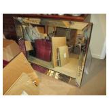 Beautiful Etched Large Accent Mirror 