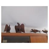 Wood Carved Eagles and More  