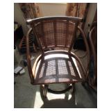 Mid-Century Cane Back Seating  