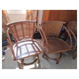 Mid-Century Cane Back Seating  