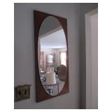 Mid-Century Modern Cabinet & Mirror  