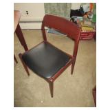 Westnofa Mid Century Modern Danish Complete Dining Room Suite 6 Chairs ~ 2 Arm Chairs ~ Credenza And