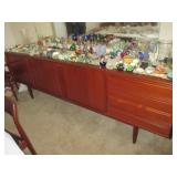 Westnofa Mid Century Modern Danish Complete Dining Room Suite 6 Chairs ~ 2 Arm Chairs ~ Credenza And
