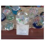 COLLECTION OF PAPER WEIGHTS 