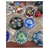  COLLECTION OF PAPER WEIGHTS 