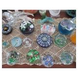  COLLECTION OF PAPER WEIGHTS 