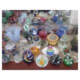 COLLECTION OF PAPER WEIGHTS 