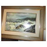Listed Art Oils, Lithographs & Prints To Choose From 
