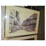 Listed Art Oils, Lithographs & Prints To Choose From 