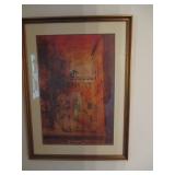 Listed Art Oils, Lithographs & Prints To Choose From  