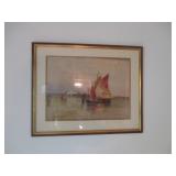 Listed Art Oils, Lithographs & Prints To Choose From  