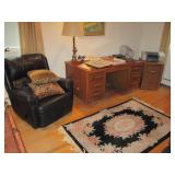 La-Z-Boy Leather Recliner Arm Pull Recline ~ Office Furniture & Supplies 