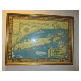 A Map Of Long Island  