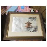 Listed Art Oils, Lithographs & Prints To Choose From 