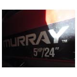 Brand New Murry Snow Blower 5hp/24" 