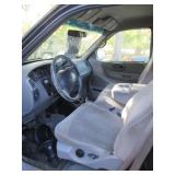 1999 FORD F150 TRITON V8 PICKUP TRUCK WITH CAP IN GOOD CONDITION MINIMAL RUST ~ NEEDS FUEL FILTER ~ 