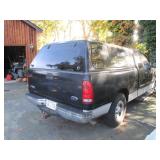 1999 FORD F150 TRITON V8 PICKUP TRUCK WITH CAP IN GOOD CONDITION MINIMAL RUST ~ NEEDS FUEL FILTER ~ 