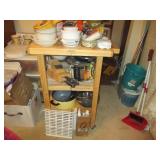 ROLLING CART ~ QVC & HSN SHOPPER ALL NEW ITEMS GREAT FOR THE HOLIDAY SHOPPING TONS OF CHRISTMAS HOLI