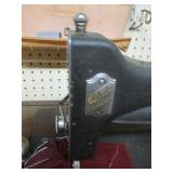 Vintage White Sewing Machine 