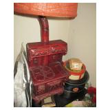 Cast Iron Vintage Stove Lamp 