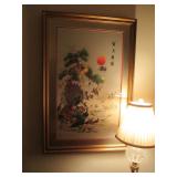 Chinese Silk Embroidery Framed Wall Art  