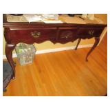 Ethan Allen Accent Sofa Console Table 