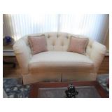 Tufted Pair Of Sofas  