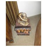 TMS Vitruvian Naked Man Art Form Sculpture ~ Accent Decor Books 