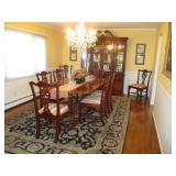 British Classic Ethan Allen Dining Room Suite ~ Wall Decor (Chandelier Not Included )