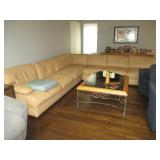 Leather Sectional Sofa ! Coffee Table and more  