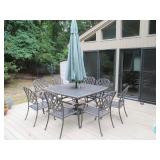 Iron Outdoor Patio Suite  
