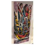 Signed Simeon Gonzales Art Signed