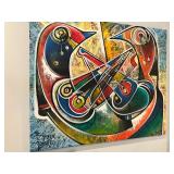 Simeon Gonzales Art Signed